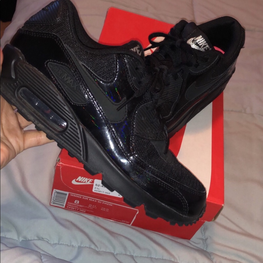Ladies Air Max 90 holographic